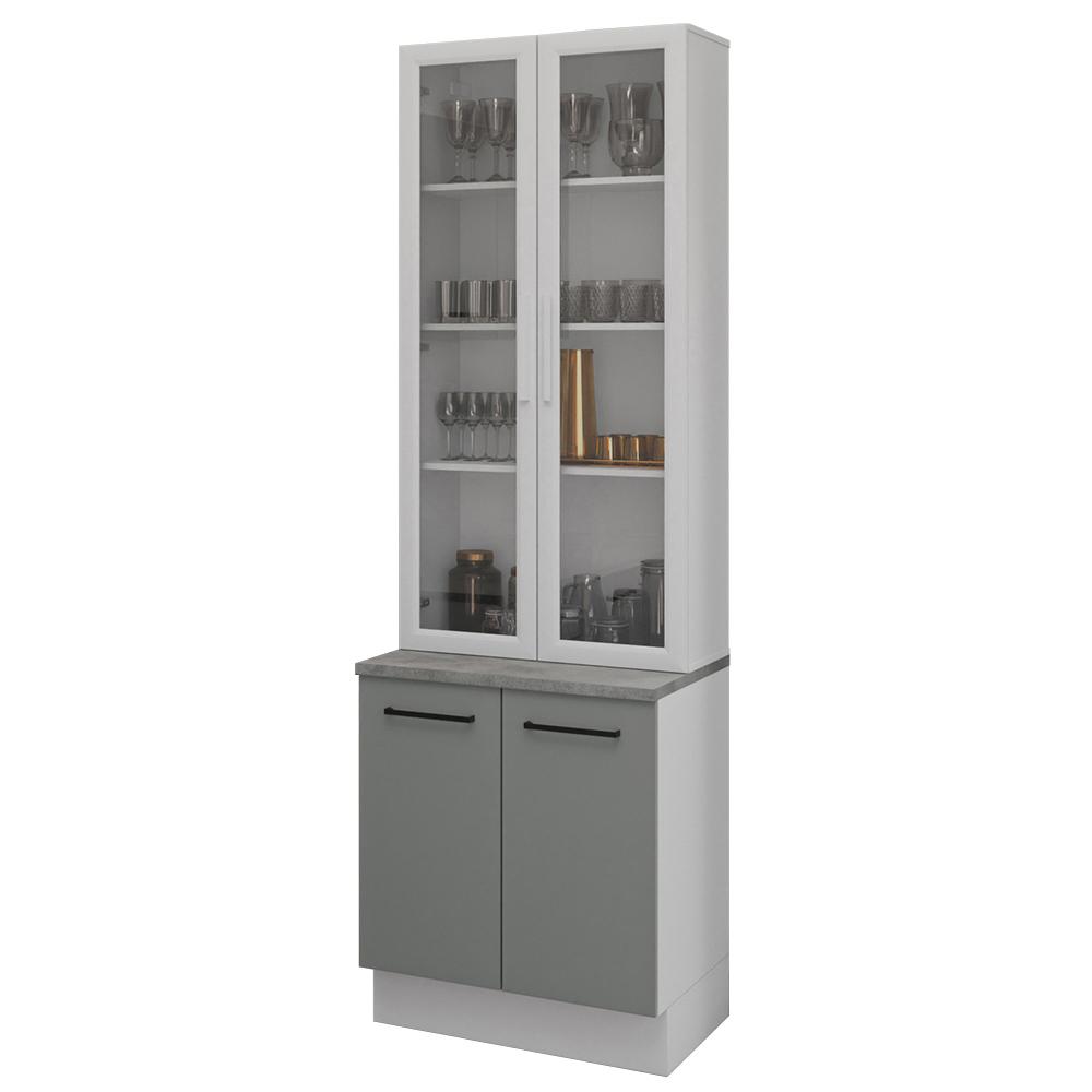 Foto 1 | Cocina Integral Completa Armario De Vidrio Madesa Agata Bg 2