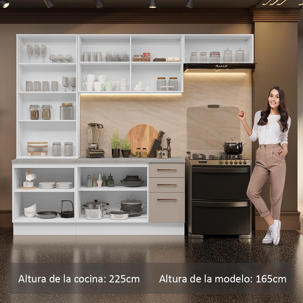 Foto 5 | Cocina Integral Completa Armario De Vidrio Madesa Agata Bc 11