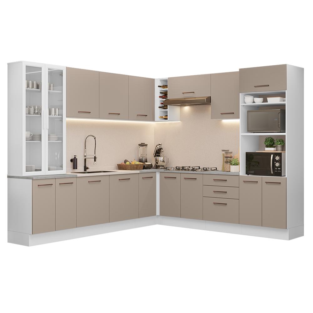 Foto 1 | Cocina Integral Completa Armario De Vidrio Madesa Agata Bc 1