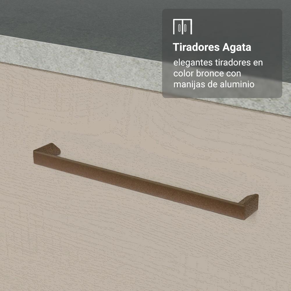 Foto 7 pulgar | Cocina Integral Completa Armario De Vidrio Madesa Agata Bc 1