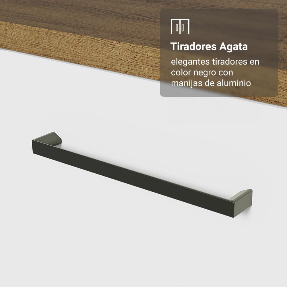 Foto 7 pulgar | Cocina Integral Completa Armario De Vidrio Madesa Agata Mb 1