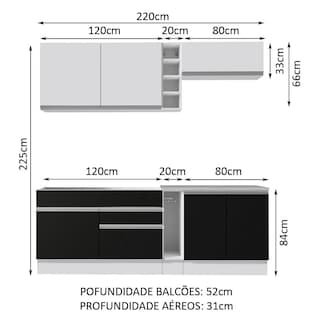 Foto 3 | Cocina Integral Madesa de 220 cm