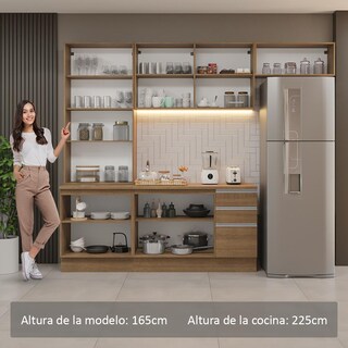 Foto 5 | Cocina Integral Completa Modular Madesa Glamy 270cm Mm 16