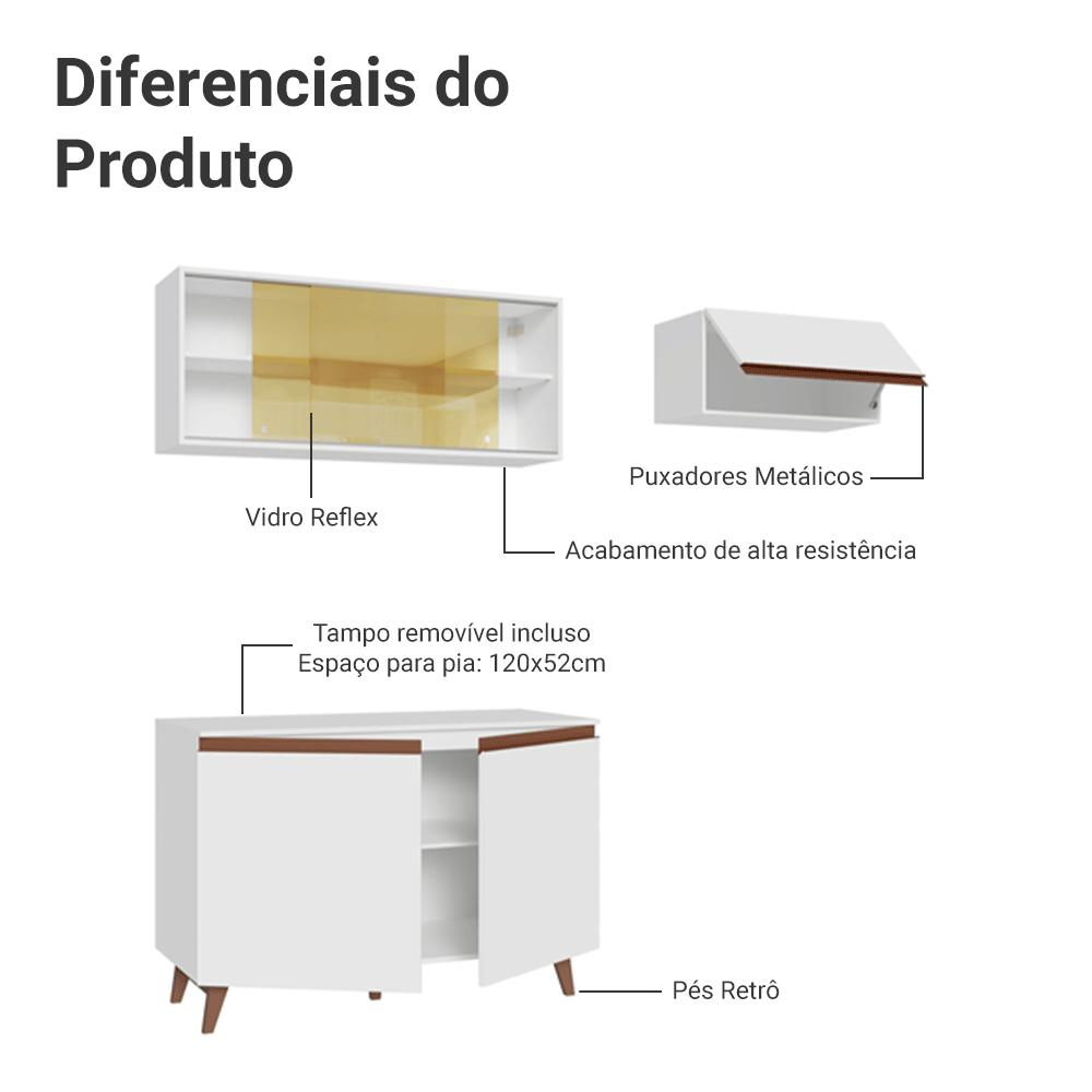Foto 5 pulgar | Cocina Integral Completa Modular Madesa Reims 190cm Bb 09