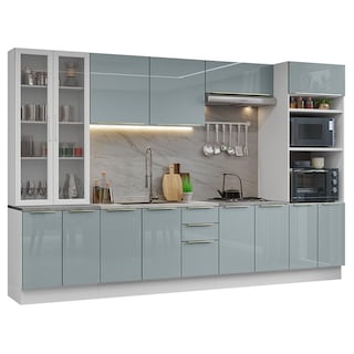 Foto 1 | Cocina Integral Completa Armario De Vidrio Madesa Lux Bg 03