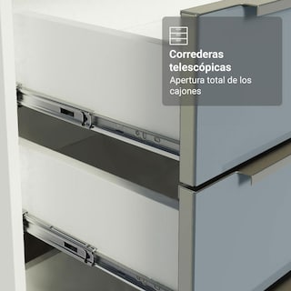 Foto 7 | Cocina Integral Completa Armario De Vidrio Madesa Lux Bg 03