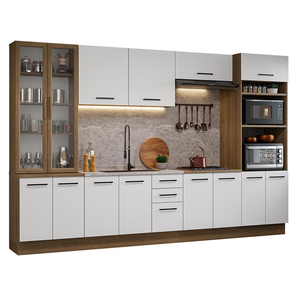 Cocina Integral Completa Modular Madesa Agata 340cm Mb 01