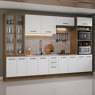 Foto 2 | Cocina Integral Completa Modular Madesa Agata 340cm Mb 01