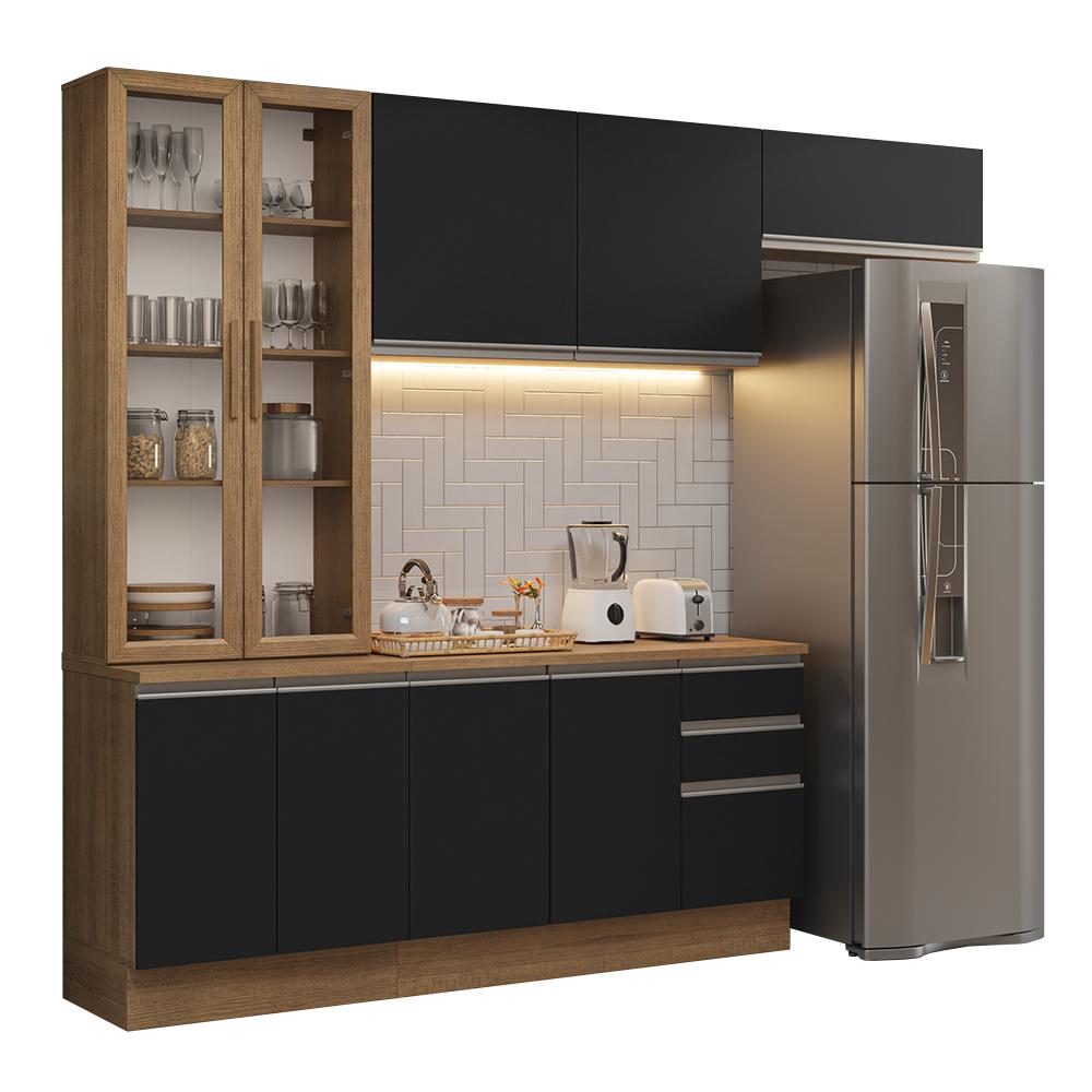 Foto 2 pulgar | Cocina Integral Completa Modular Madesa Glamy 270cm Mn 16