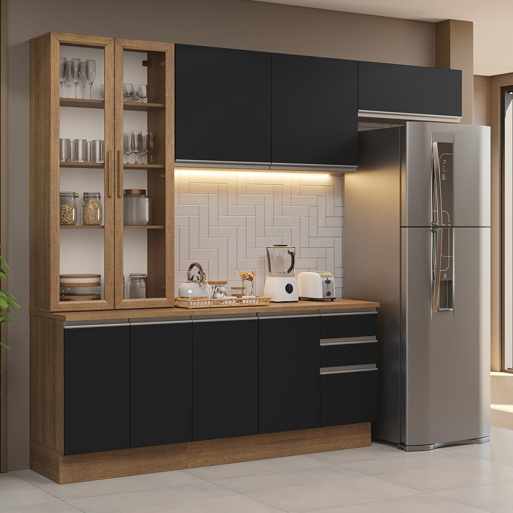 Foto 3 pulgar | Cocina Integral Completa Modular Madesa Glamy 270cm Mn 16