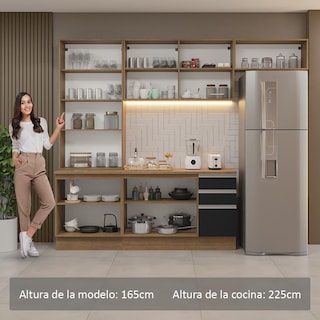 Foto 5 | Cocina Integral Completa Modular Madesa Glamy 270cm Mn 16