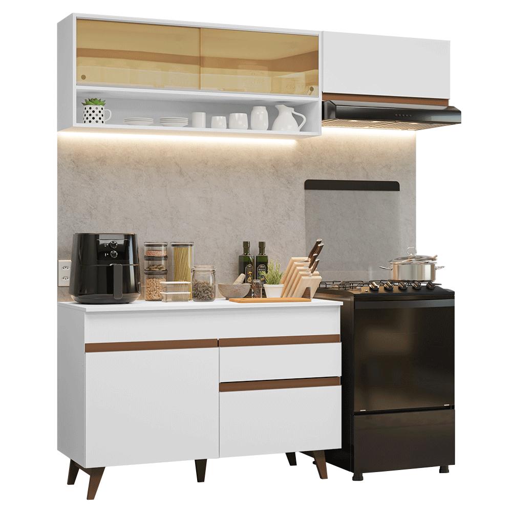 Foto 2 pulgar | Cocina Integral Completa Modular Madesa Reims 190cm Bb 06