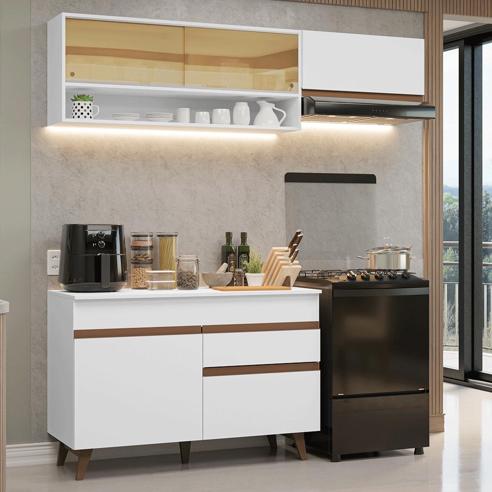 Foto 3 pulgar | Cocina Integral Completa Modular Madesa Reims 190cm Bb 06