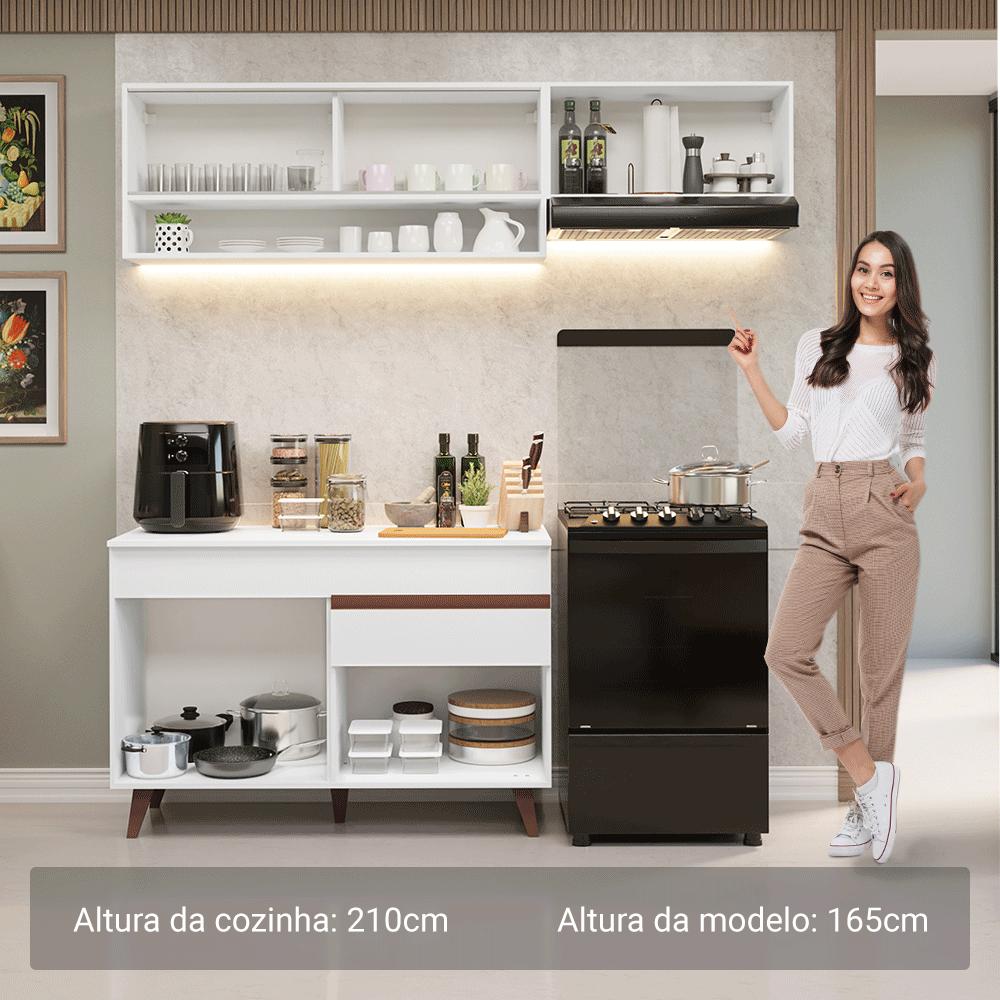 Foto 6 pulgar | Cocina Integral Completa Modular Madesa Reims 190cm Bb 06