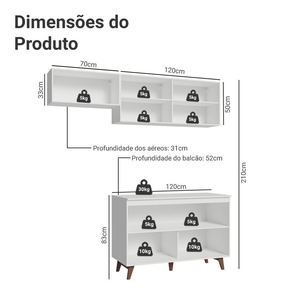 Foto 3 | Cocina Integral Completa Modular Madesa Reims 190cm Bb 08