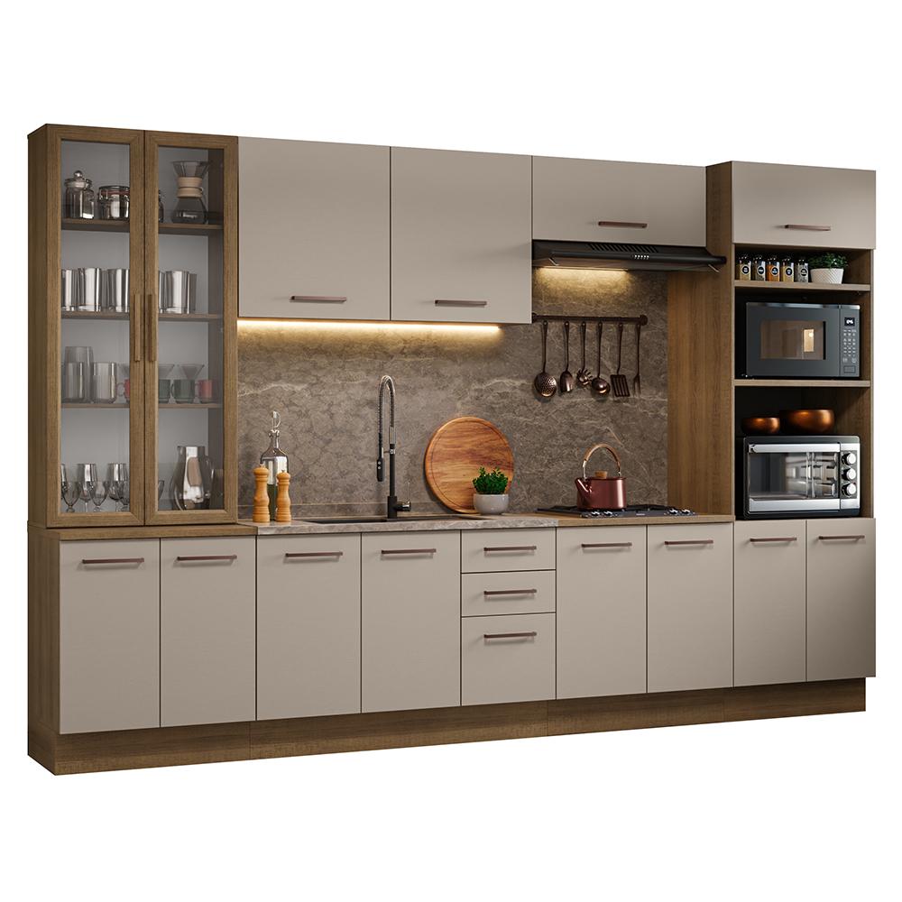 Cocina Integral Completa Modular Madesa Agata 340cm Mc 01