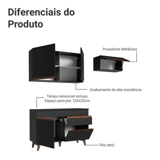 Foto 4 | Cocina Integral Completa Modular Madesa Reims 190cm Nn 04