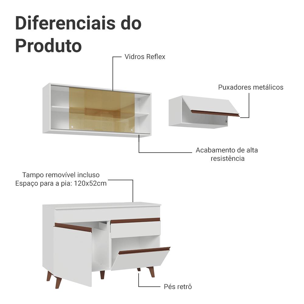 Foto 5 pulgar | Cocina Integral Completa Modular Madesa Reims 190cm Bb 05