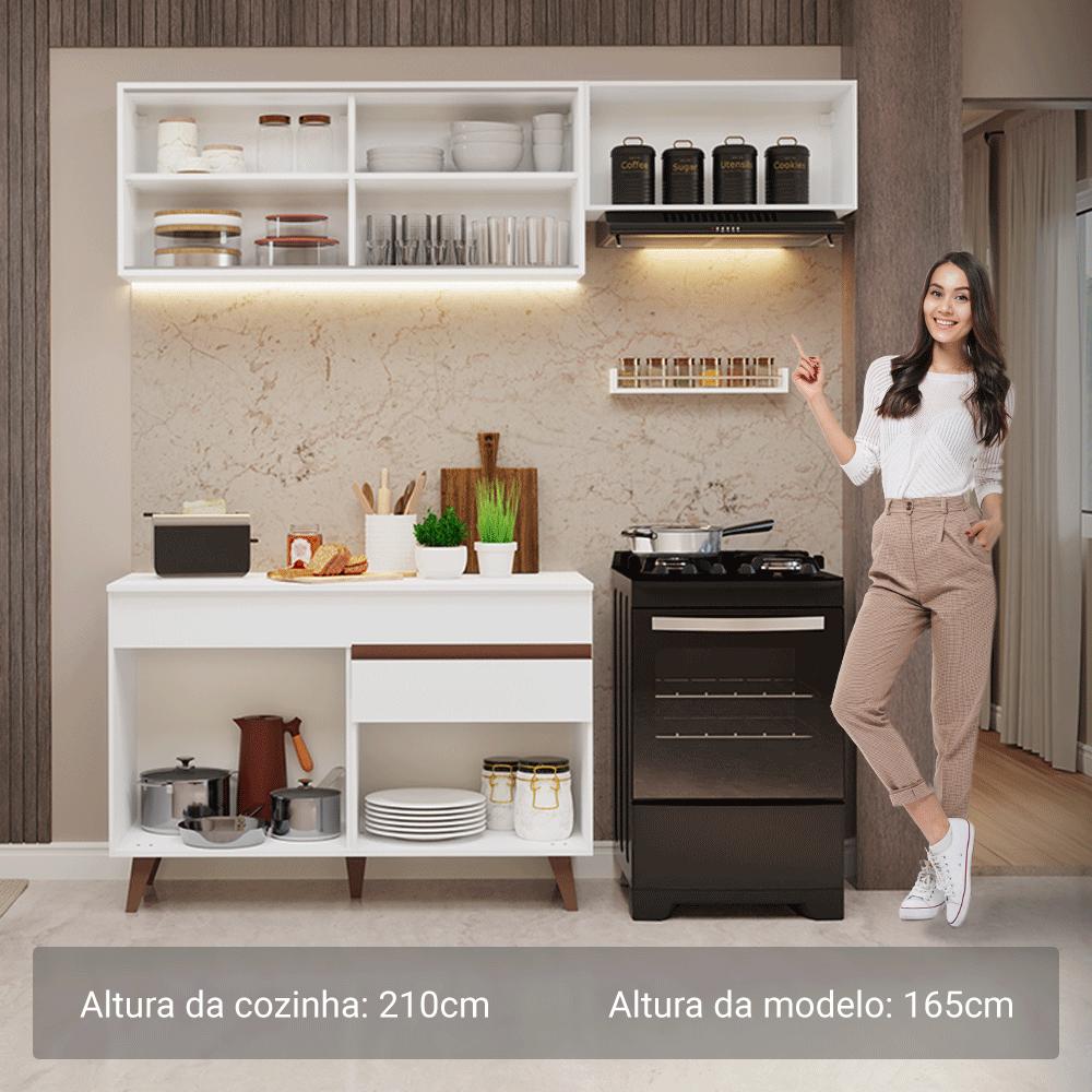 Foto 6 pulgar | Cocina Integral Completa Modular Madesa Reims 190cm Bb 05