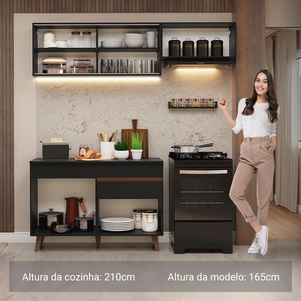 Foto 6 pulgar | Cocina Integral Completa Modular Madesa Reims 190cm Nn 05