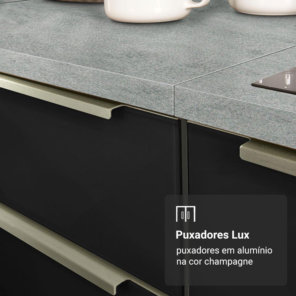 Foto 8 pulgar | Cocina Integral Completa Armario De Vidrio Madesa Lux Bn 02