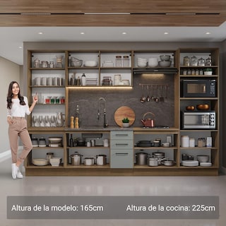 Foto 4 | Cocina Integral Completa Modular Madesa Agata 340cm Mg 2