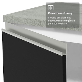 Foto 6 | Cocina Integral Completa Armario De Vidrio Madesa Glamy Bn 5