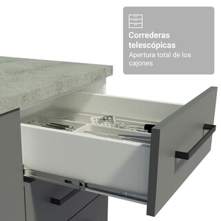 Foto 7 | Cocina Integral Completa Armario De Vidrio Madesa Agata Bg 3