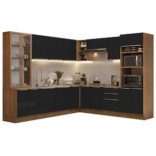Foto 1 | Cocina Integral Completa Armario De Vidrio Madesa Mn 01