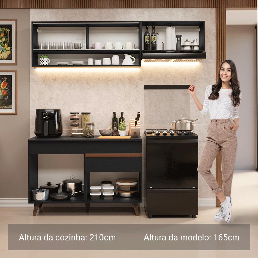 Foto 6 pulgar | Cocina Integral Completa Modular Madesa Reims 190cm Nn 06