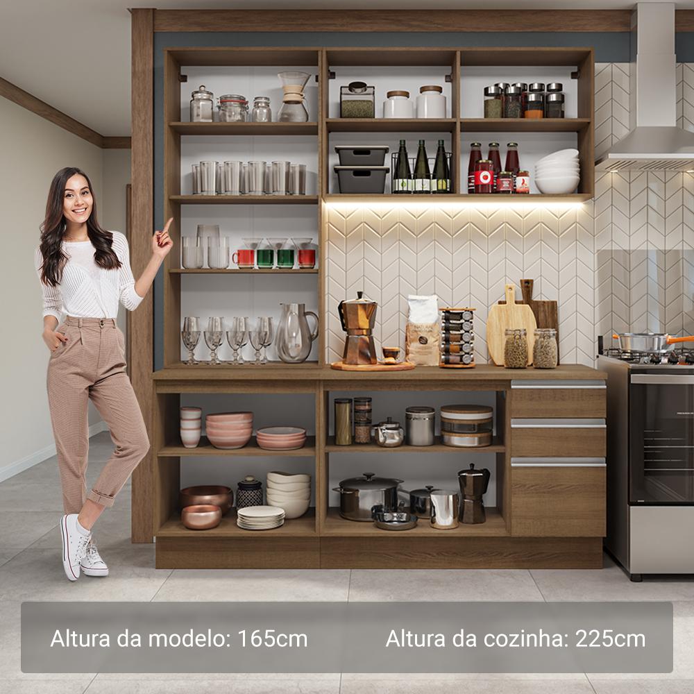 Foto 4 | Cocina Integral Completa Modular Madesa Glamy 190cm Mm 05