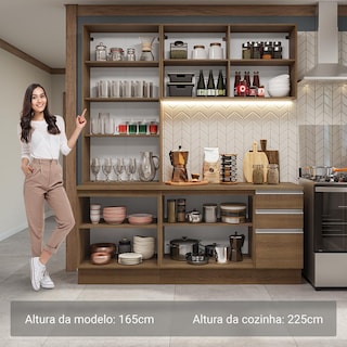 Foto 4 | Cocina Integral Completa Modular Madesa Glamy 190cm Mm 05