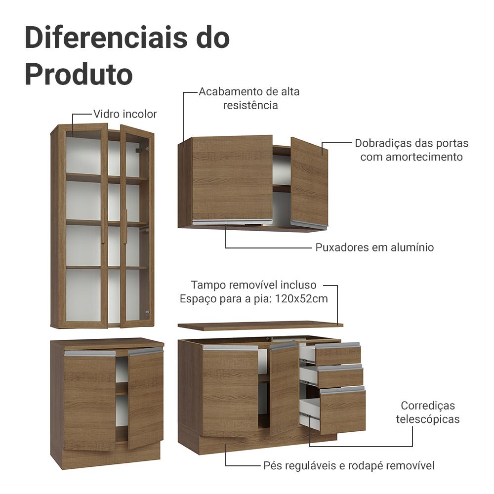 Foto 5 | Cocina Integral Completa Modular Madesa Glamy 190cm Mm 05