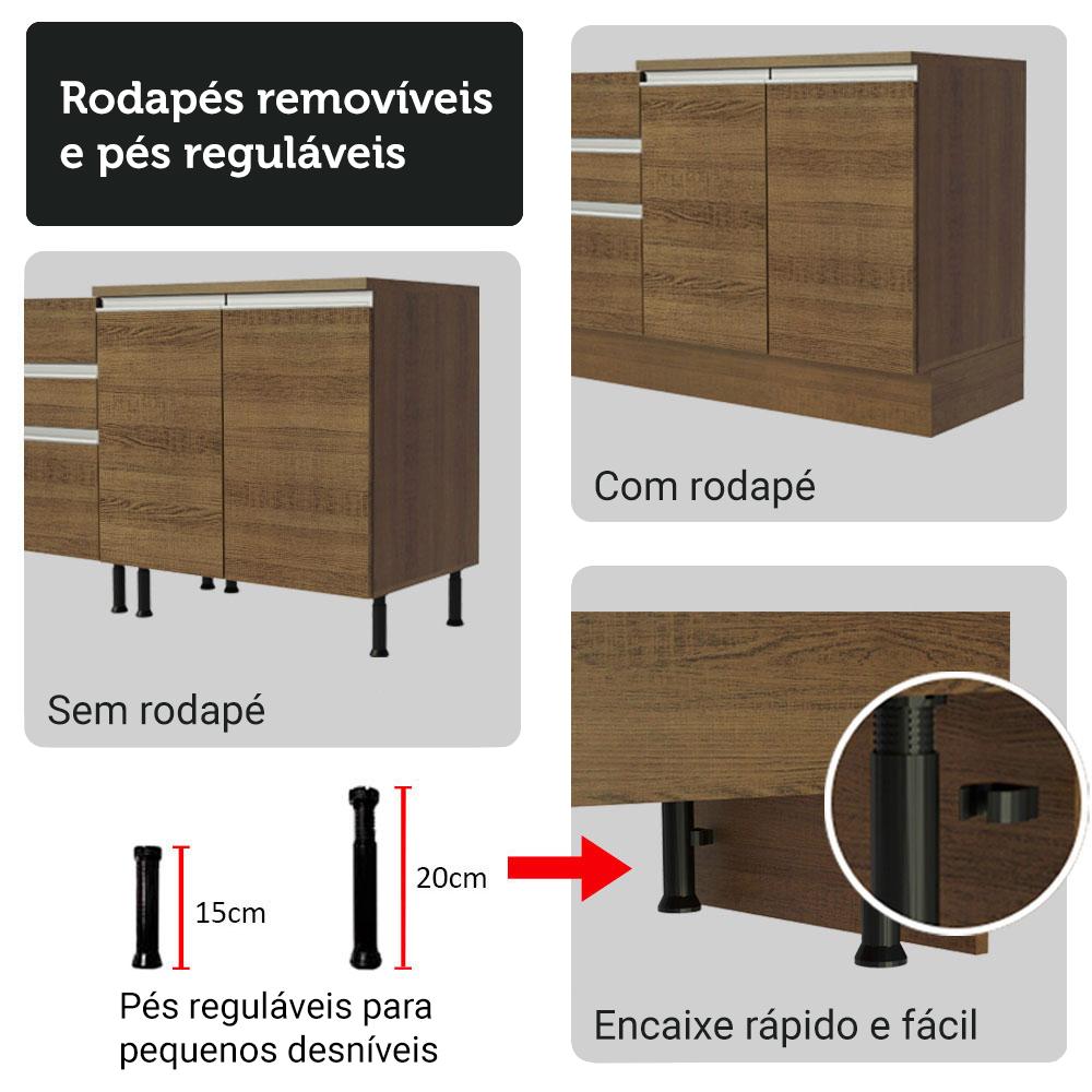 Foto 9 pulgar | Cocina Integral Completa Modular Madesa Glamy 190cm Mm 05