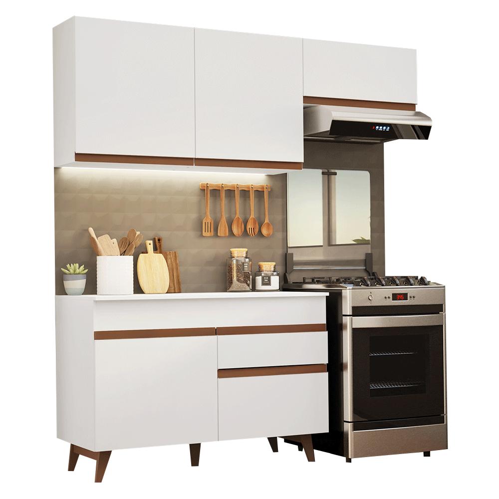Foto 2 pulgar | Cocina Integral Completa Modular Madesa Reims 190cm Bb 04