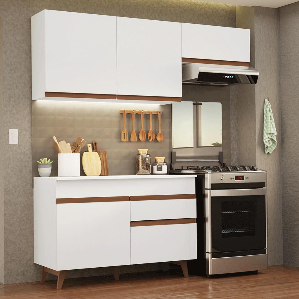 Foto 3 pulgar | Cocina Integral Completa Modular Madesa Reims 190cm Bb 04
