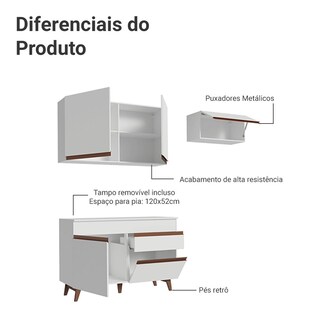 Foto 4 | Cocina Integral Completa Modular Madesa Reims 190cm Bb 04