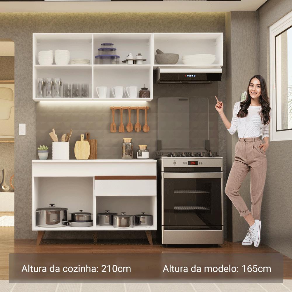 Foto 6 pulgar | Cocina Integral Completa Modular Madesa Reims 190cm Bb 04