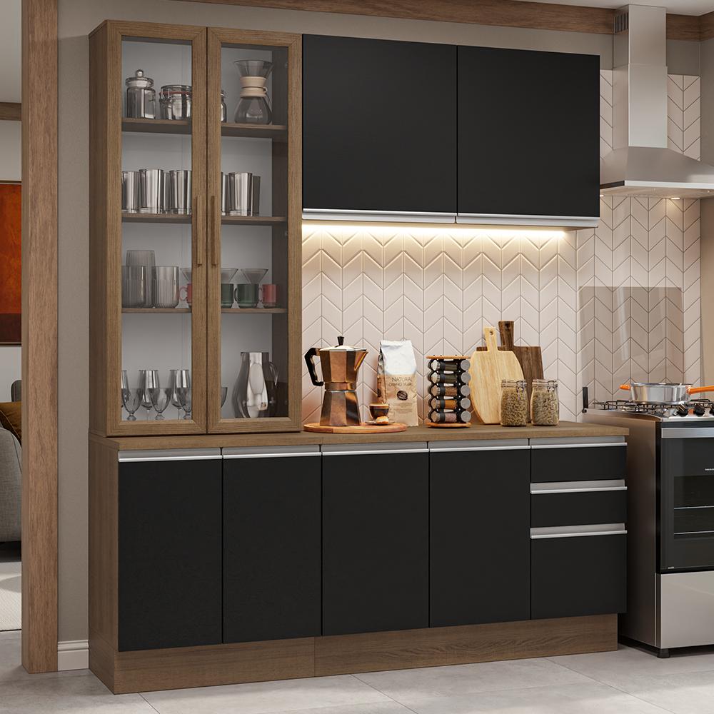 Foto 3 pulgar | Cocina Integral Completa Modular Madesa Glamy 190cm Mn 05