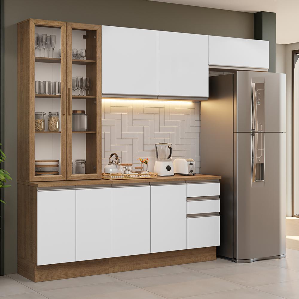 Foto 3 pulgar | Cocina Integral Completa Modular Madesa Glamy 270cm Mb 16