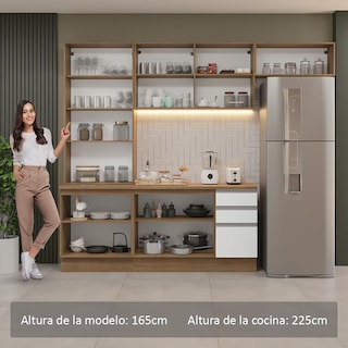Foto 5 | Cocina Integral Completa Modular Madesa Glamy 270cm Mb 16