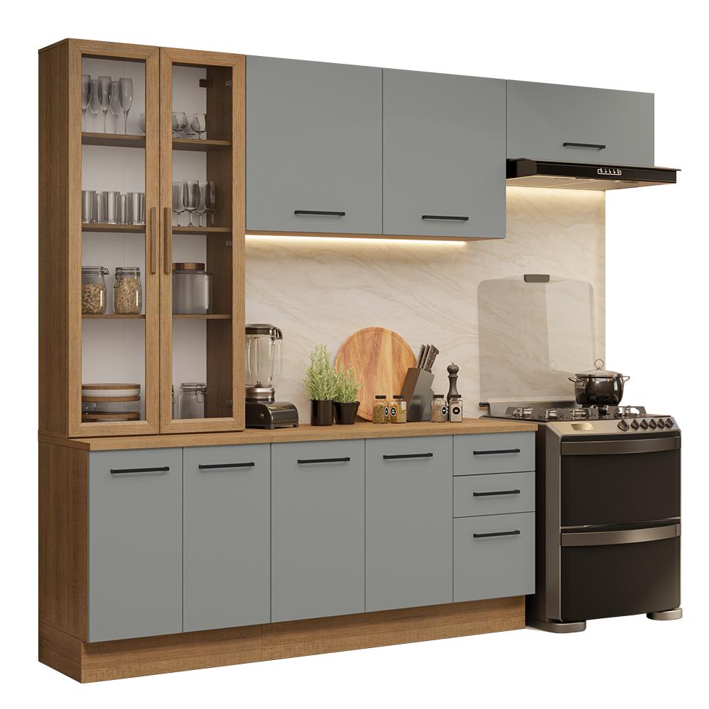 Foto 2 pulgar | Cocina Integral Completa Modular Madesa Agata 270cm Mg 11