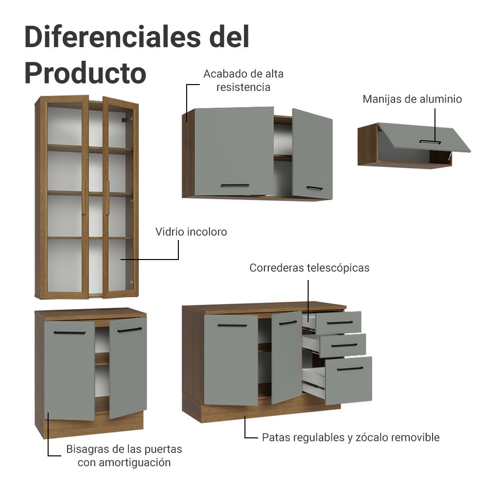 Foto 4 | Cocina Integral Completa Modular Madesa Agata 270cm Mg 11
