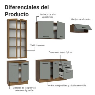 Foto 4 | Cocina Integral Completa Modular Madesa Agata 270cm Mg 11