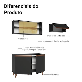 Foto 4 | Cocina Integral Completa Modular Madesa Reims 190cm Nn 09