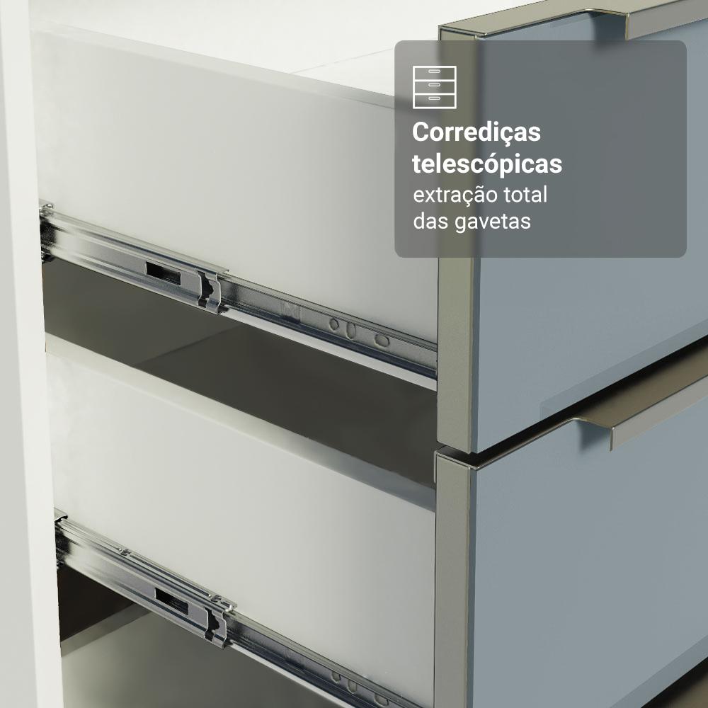 Foto 7 pulgar | Cocina Integral Completa Armario De Vidrio Madesa Lux Bg 02