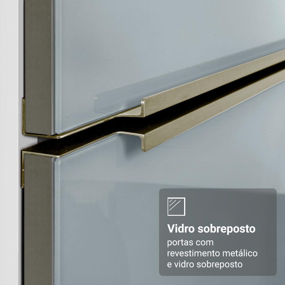 Foto 9 pulgar | Cocina Integral Completa Armario De Vidrio Madesa Lux Bg 02