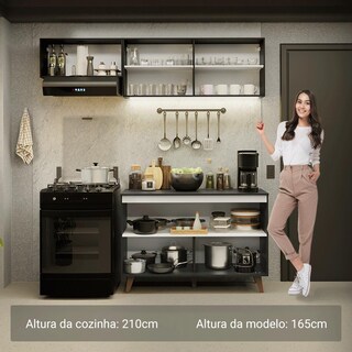 Foto 5 | Cocina Integral Completa Modular Madesa Reims 190cm Nn 08