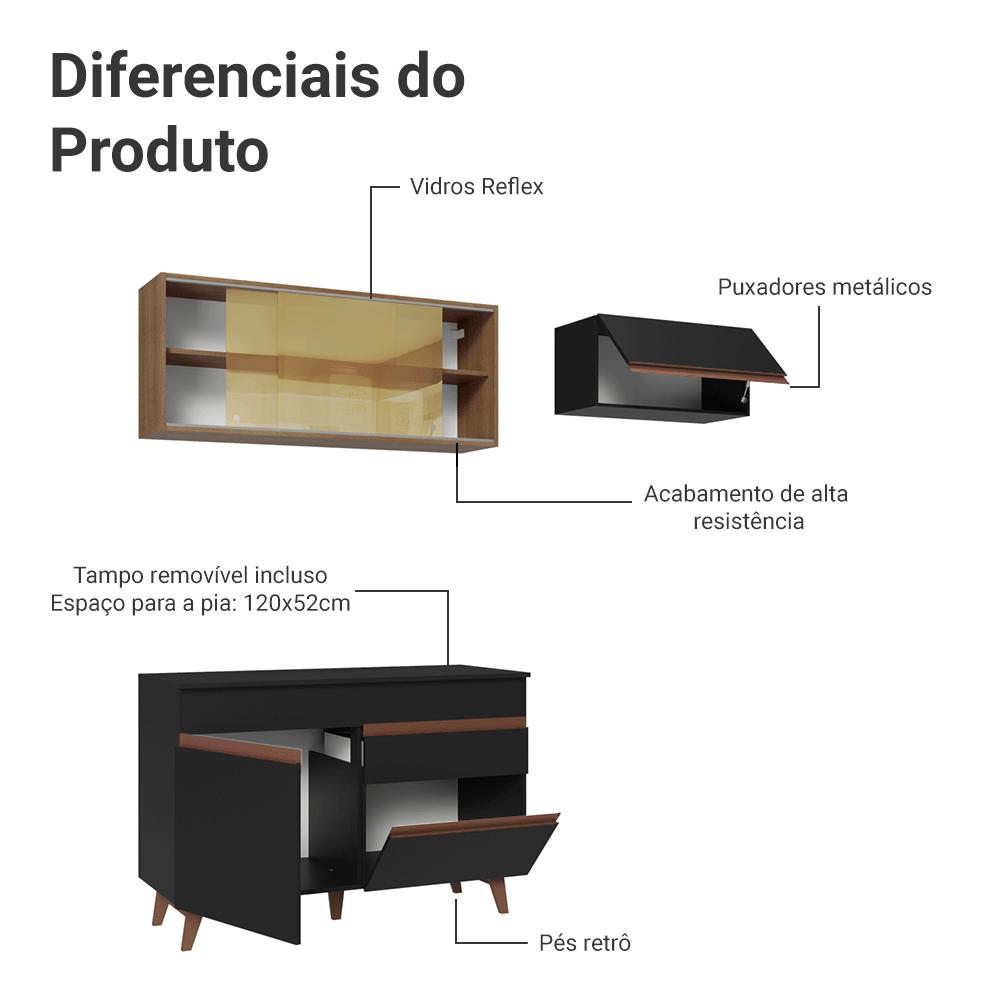 Foto 5 pulgar | Cocina Integral Completa Modular Madesa Reims 190cm Nm 05