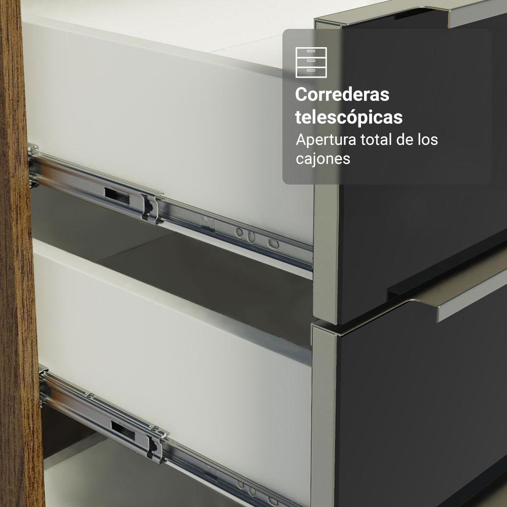 Foto 7 | Cocina Integral Completa Armario De Vidrio Madesa Lux Mn 04